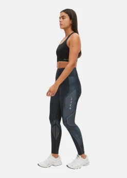 Sale Röhnisch Shield Block Tights Black Mesh Print