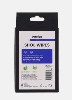 Springyard Shoe Wipes Black