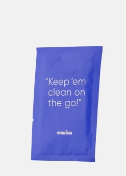 Springyard Shoe Wipes Black