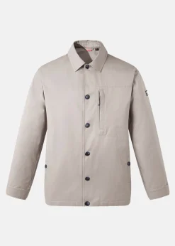 Hot Huski Wear Shore Overshirt Khaki