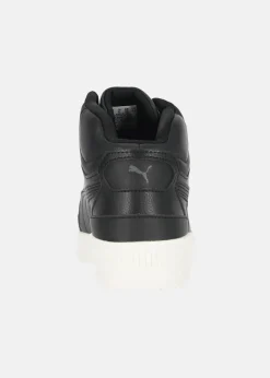 Outlet Puma Shuffle Downtown Mid Fur Jr PUMA Black-Shadow Gray-Warm White