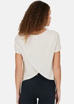 Discount Athlecia Sisith W S/S Tee White