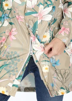 New Swedemount Skaftö Coat W Beige Flower