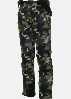 Hot Swedemount Ski Pants JR Green Camouflage