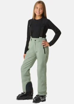 New Swedemount Ski Pants JR Seaweed Green/Dk. Olive Green