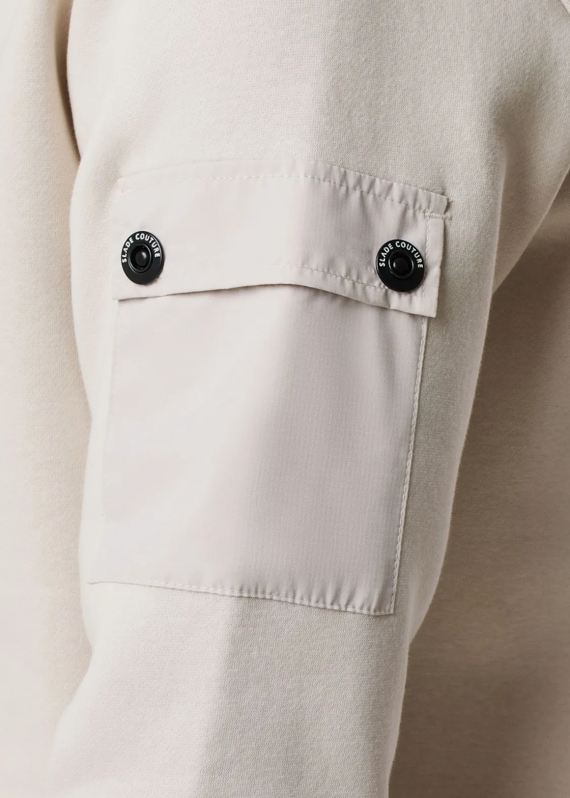 Hot Slade Original Crewneck Lt Khaki