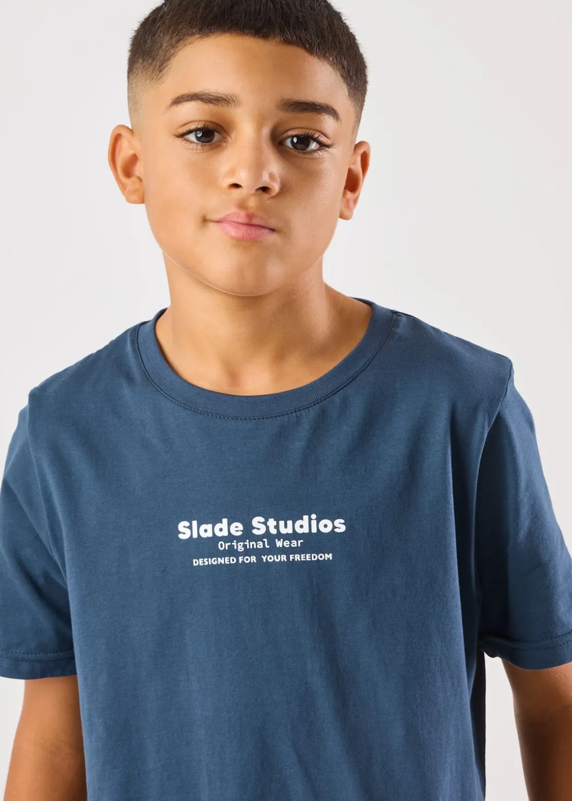 New Slade Original Tee JR Midnight Blue