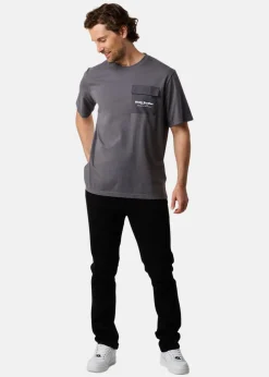 Online Slade Pocket Tee Tea Grey
