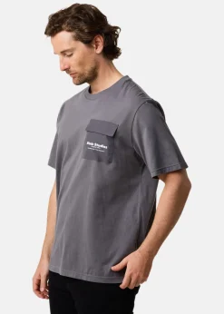 Online Slade Pocket Tee Tea Grey