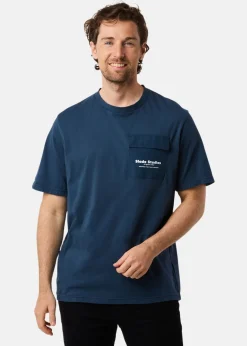 New Slade Pocket Tee Midnight Blue