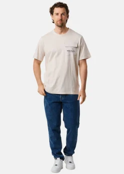 Online Slade Pocket Tee Lt Khaki