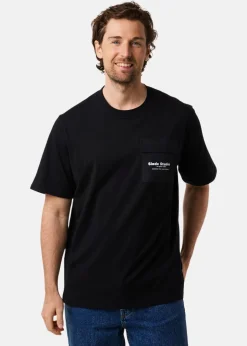 Sale Slade Pocket Tee Black