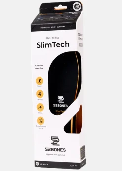 Online 52 Bones SlimTech Black Mid Support