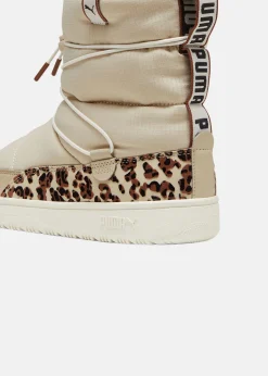 Online Puma Snowbae Wns Animal Putty-PUMA Black-Brown Mushroom