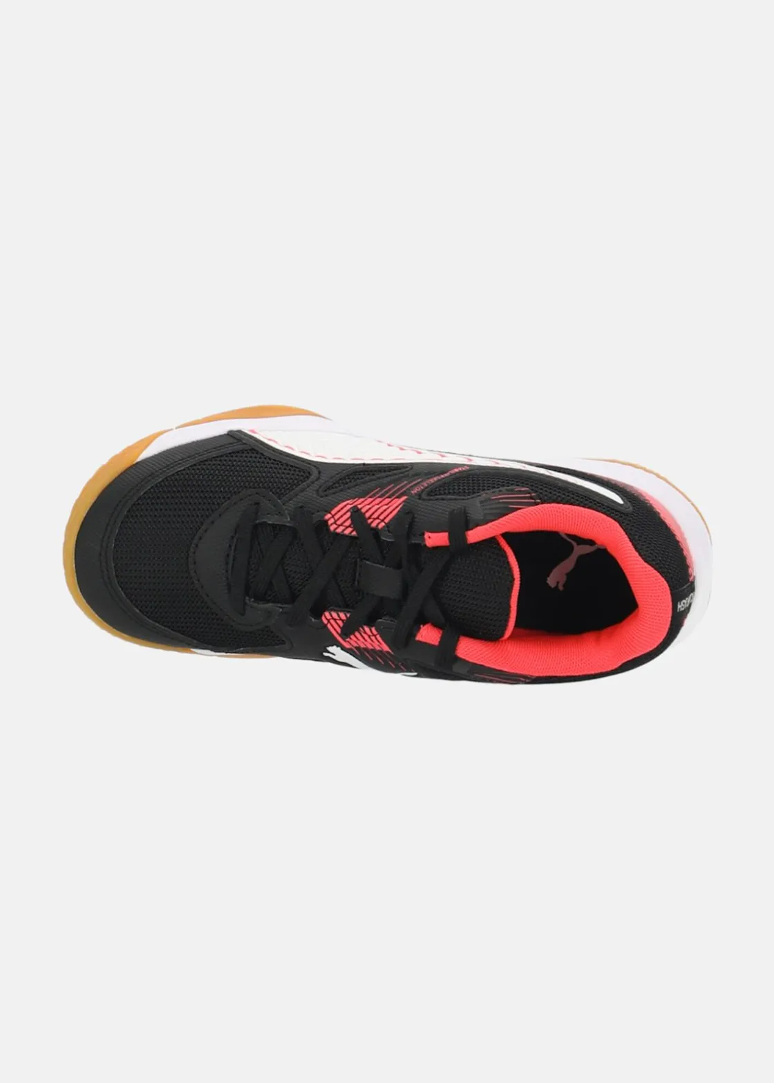 Hot Puma Solarflash Jr II PUMA Black-Fire Orchid-PUMA White-Gum
