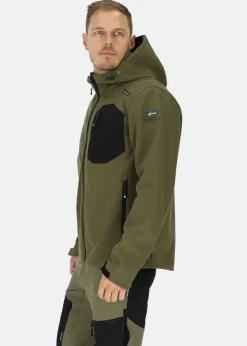 Hot Cobolt Solna Softshell Jacket Olive