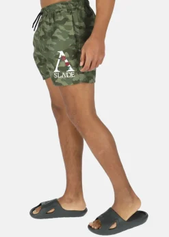 New Slade Southport Beachshorts Camo Rose