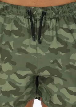 New Slade Southport Beachshorts Camo Rose