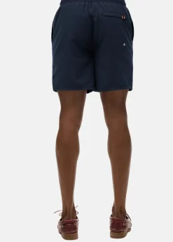 Clearance Superdry SPORT GRAPHIC 17 SWIM SHORT Nautical Navy