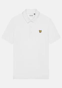 Discount Lyle&scott Sport SS Polo White