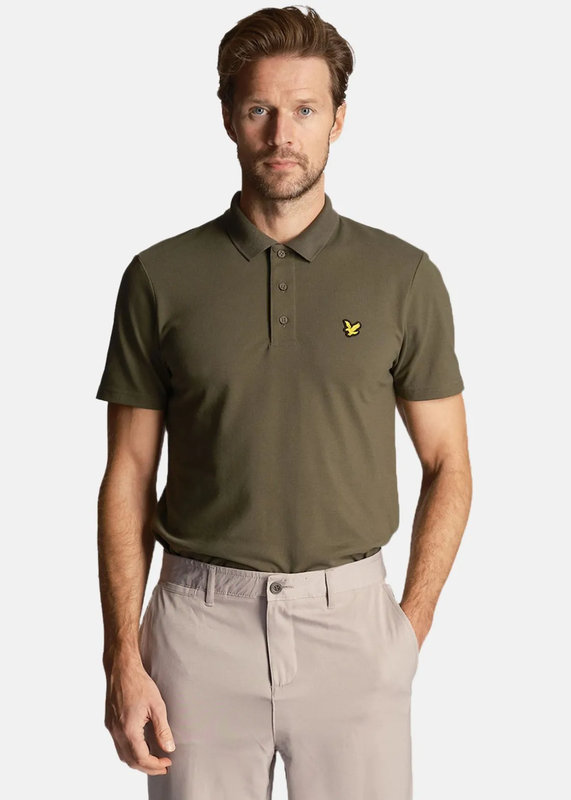 Sale Lyle&scott Sport SS Polo Cactus Green