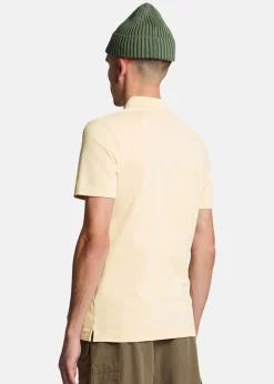 Discount Lyle&scott Sport SS Polo Sesame