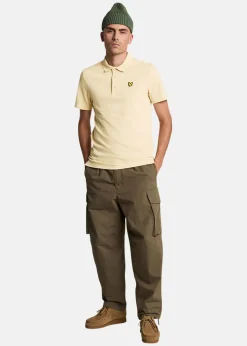Discount Lyle&scott Sport SS Polo Sesame