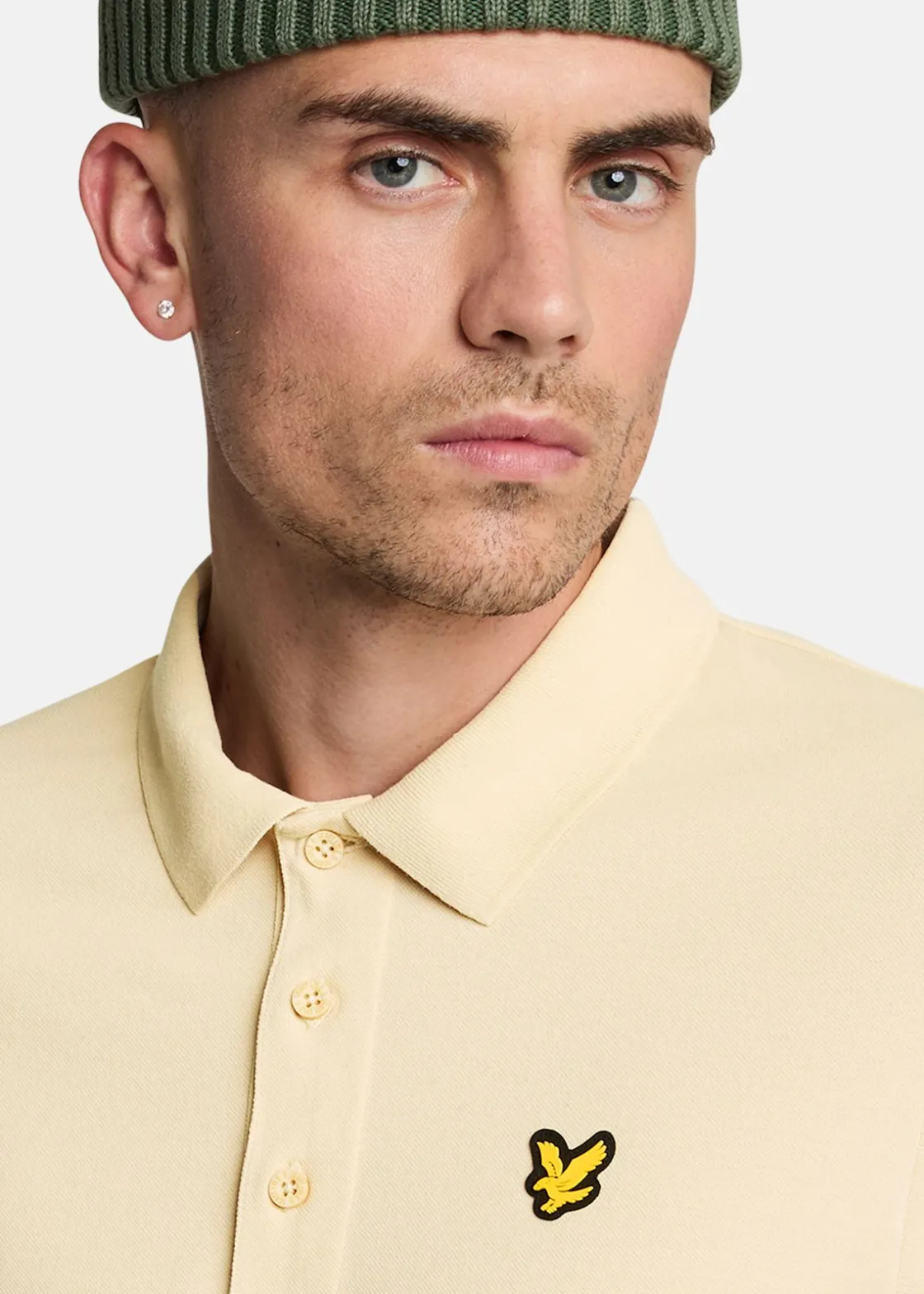 Discount Lyle&scott Sport SS Polo Sesame