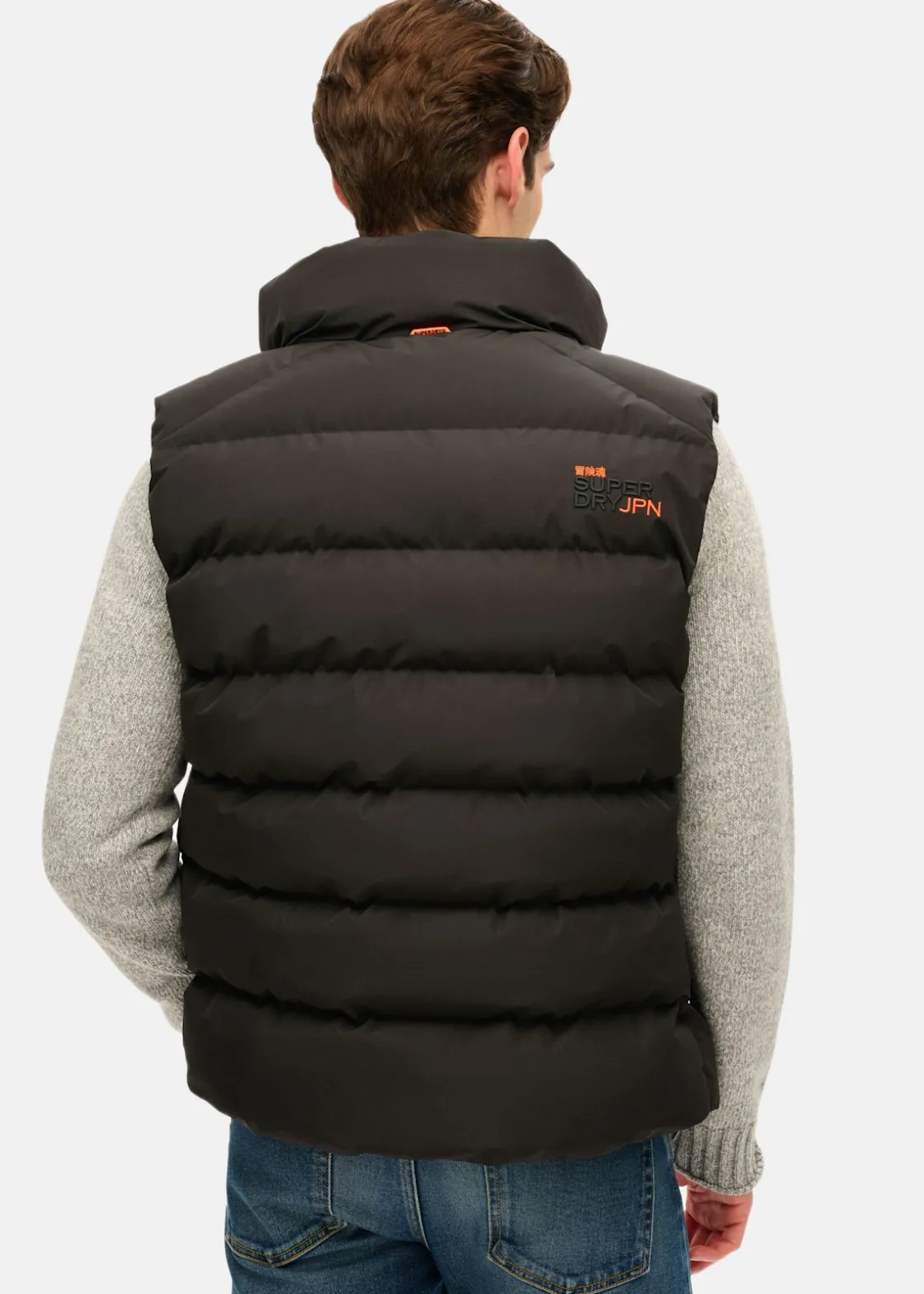 Outlet Superdry SPORTS PUFFER GILET Black