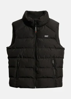 Outlet Superdry SPORTS PUFFER GILET Black