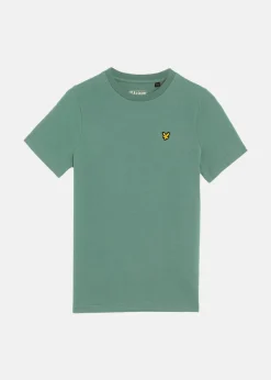 Sale Lyle&scott Sports T-shirt Silver Pine