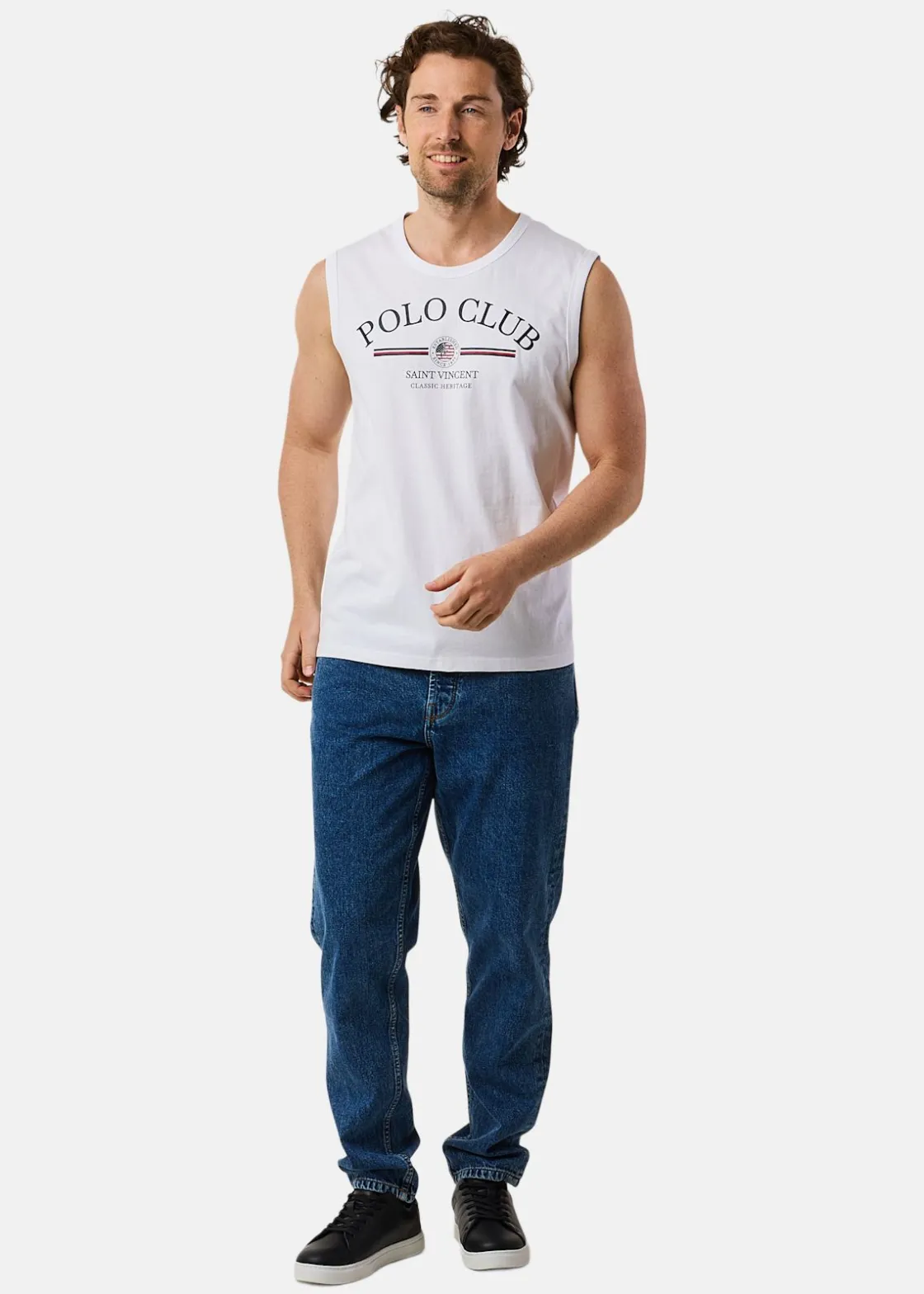 Online Saint Vincent Springfield Sleeveless Tee White