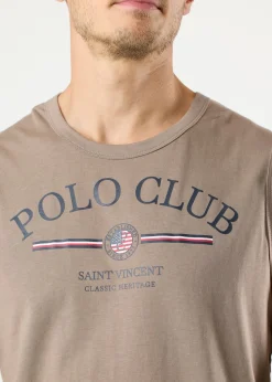 Best Saint Vincent Springfield Sleeveless Tee Dark Khaki