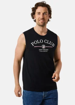 Saint Vincent Springfield Sleeveless Tee Black