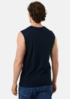 Sale Saint Vincent Springfield Sleeveless Tee Navy