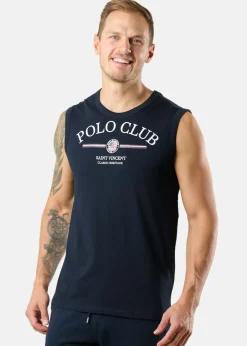 Sale Saint Vincent Springfield Sleeveless Tee Navy