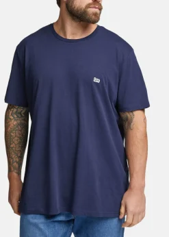 Clearance Lee SS_PATCH_LOGO_TEE NAVY BLUE