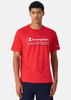Sale Champion SS Tee Chinese Red