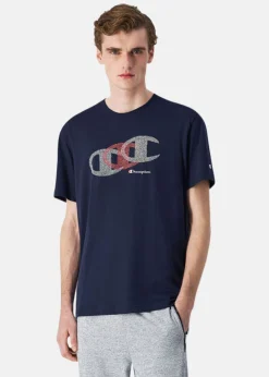 Sale Champion SS Tee Sky Captain