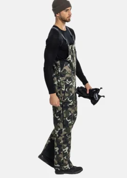 Outlet Swedemount St. Anton Bib Pants Green Camouflage