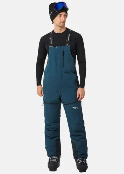 New Swedemount St. Anton Bib Pants Dk. Steel Green/Black