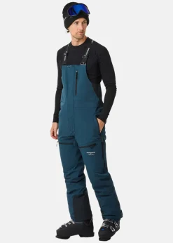 New Swedemount St. Anton Bib Pants Dk. Steel Green/Black