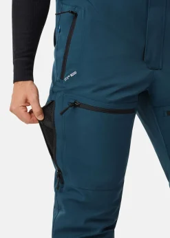 New Swedemount St. Anton Bib Pants Dk. Steel Green/Black