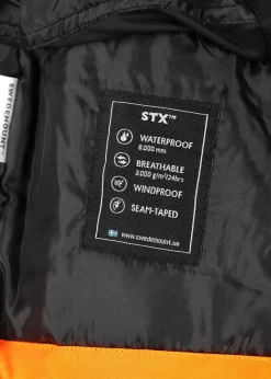 Discount Swedemount St. Anton Jacket JR Black/Orange