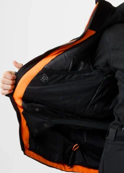Discount Swedemount St. Anton Jacket JR Black/Orange