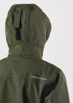 Outlet Swedemount St. Anton Jacket JR Dk. Olive Green/Burned Orange