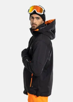 Clearance Swedemount St. Anton Jacket SR Black/Orange