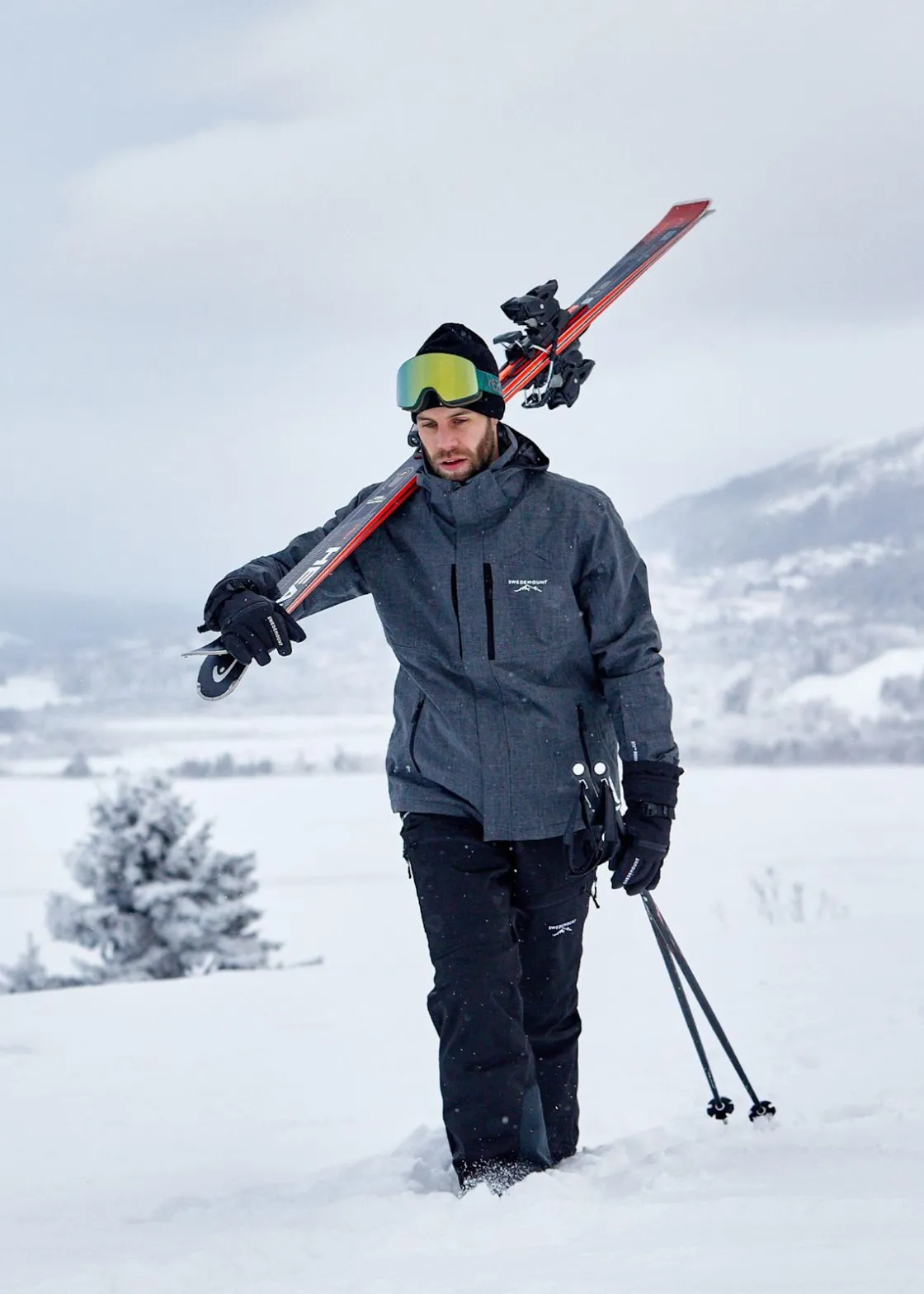 Online Swedemount St. Anton Jacket SR Burned Orange/Black