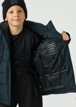 Swedemount St. Anton Puffer Ski Jacket JR Black/Black