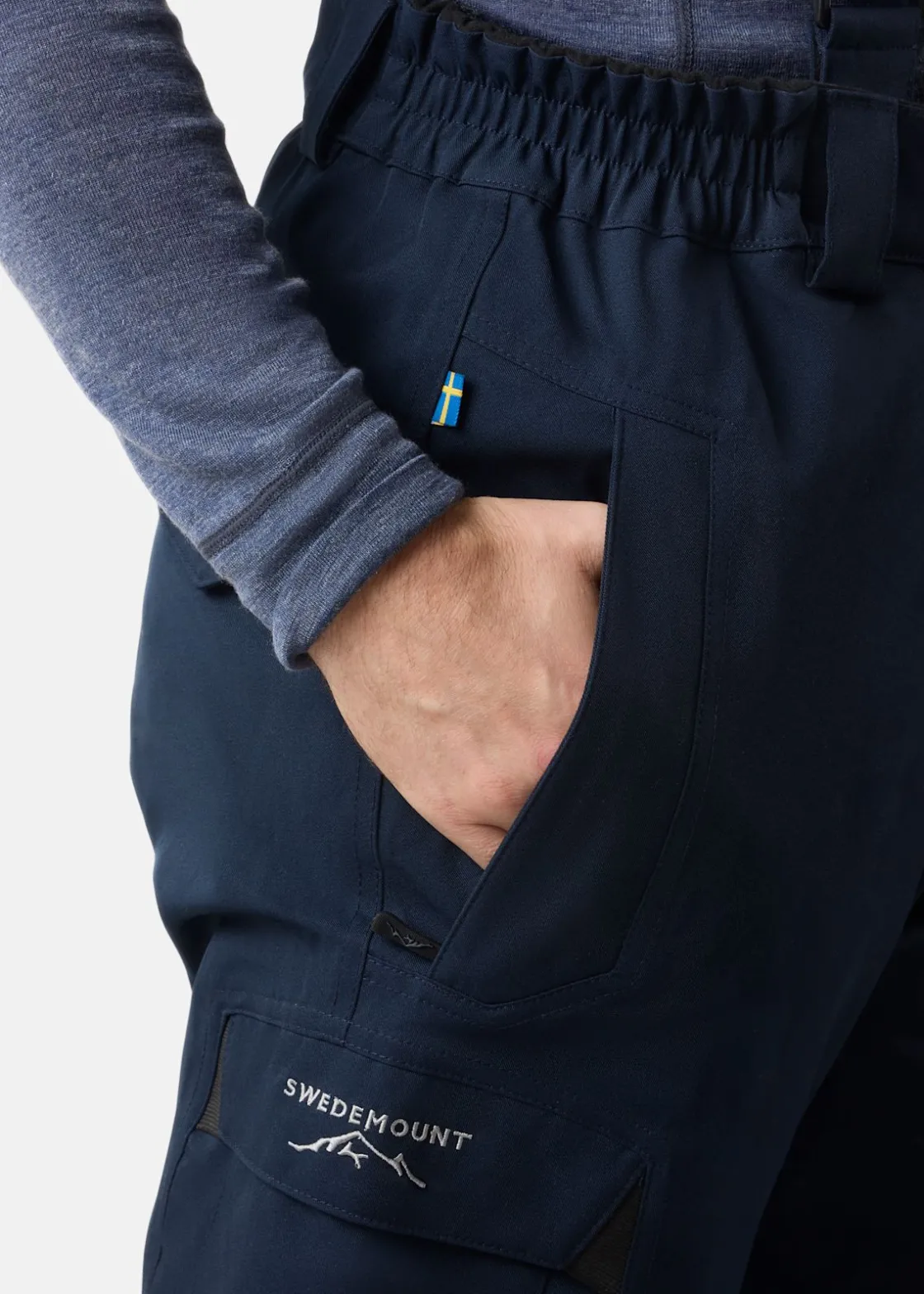 Best Swedemount St. Anton Ski Pants Dk. Navy/Black